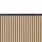 Luxor Grove Modular Wall Room Divider System - Black Frame - 70in X 48in - Wood Wall MW-7048-WB - alternate 3